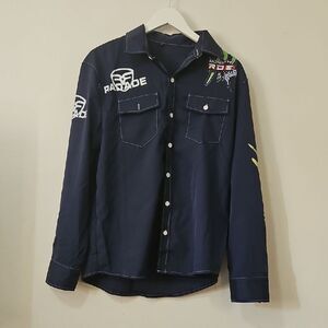 Men's Navy Blue Shirt